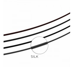 Silk, Black, B, 0.07 10mm / duża paletka 