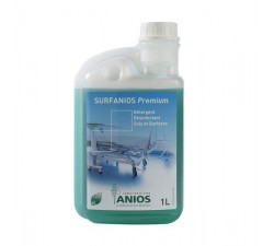 Surfanios Premium 1l - preparat do mycia i dezynfekcji powierzchni Indigo