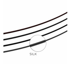 Silk, Black, L+, 0.2 10mm / duża paletka