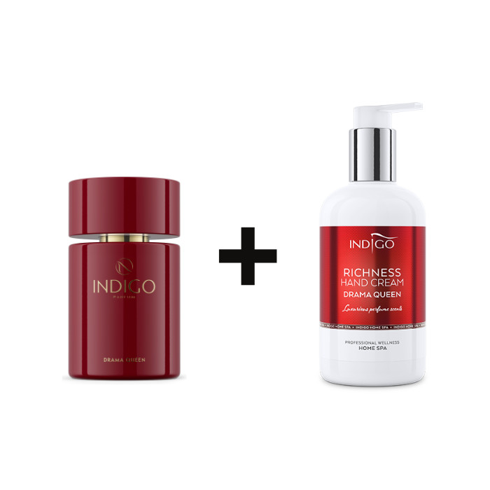 Drama Queen - perfumy 100ml + krem do rąk 300ml Drama Queen - perfumy 100ml + krem do rąk 300ml