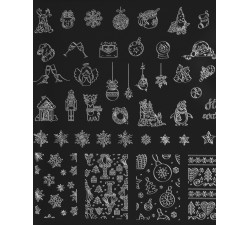 Blaszka do stempli Winter 1