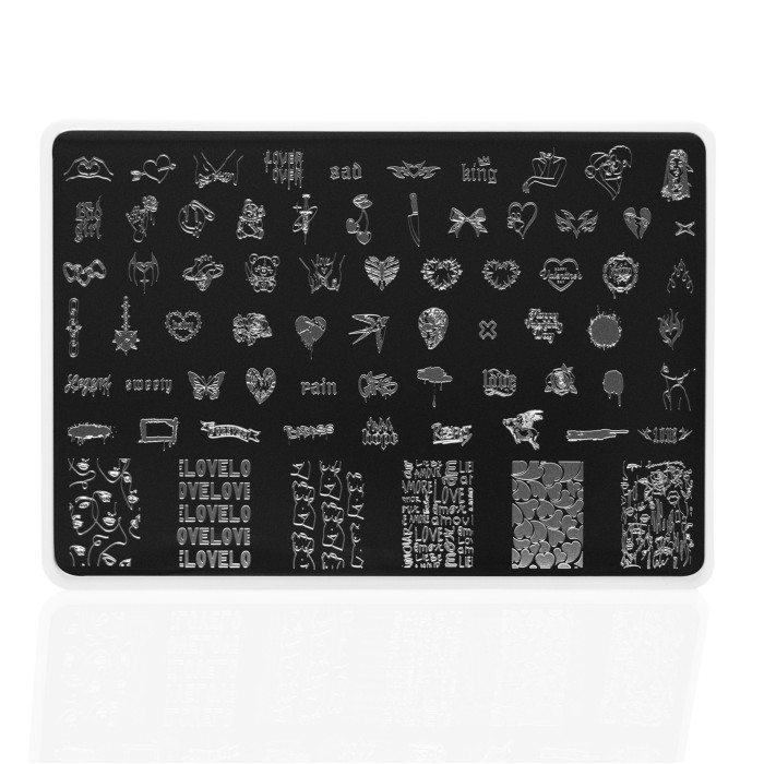 Blaszka do stempli Love 02