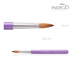 Indigo Vlada Bulle Pro Acrylic Brush no.9 Indigo